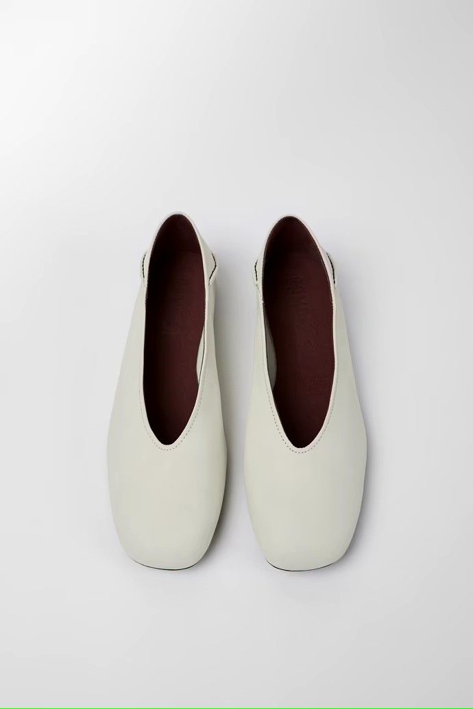 White new arrivals formal flats