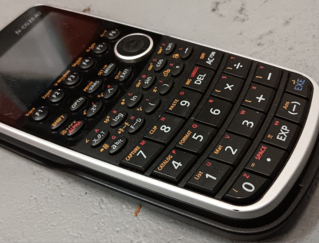 Casio FC CG20 AU Grafic Graphing Calculater High Colour Display