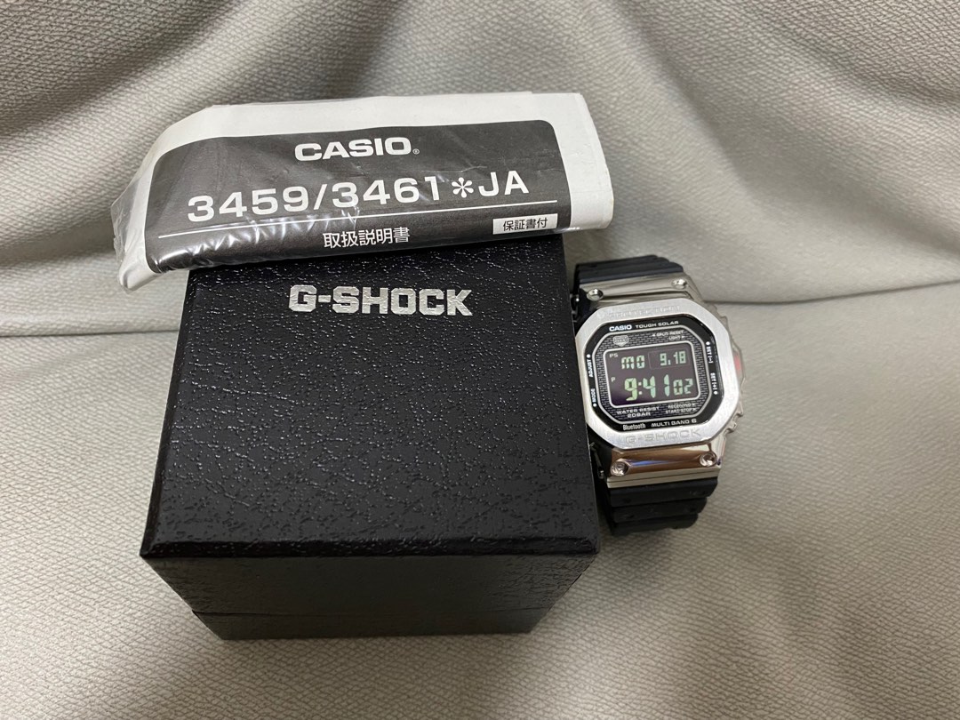 Casio g-shock GMW-B5000, 男裝, 手錶及配件, 手錶- Carousell