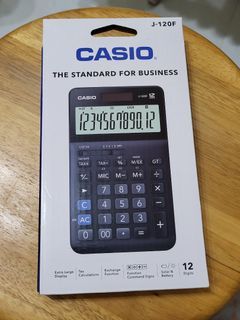 CASIO J-120F calculator 計數機