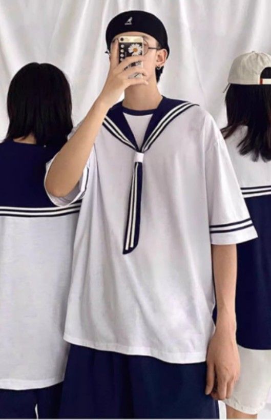 Casual sailor cosplay outfit, Women's Fashion, Dresses Sets