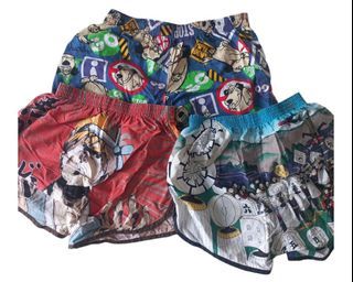 Celana Boxer Motif Kartun 3pcs