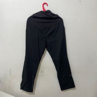 Celana hamil - celana panjang wanita - warna hitam polos - bawahan cewek - formal pants