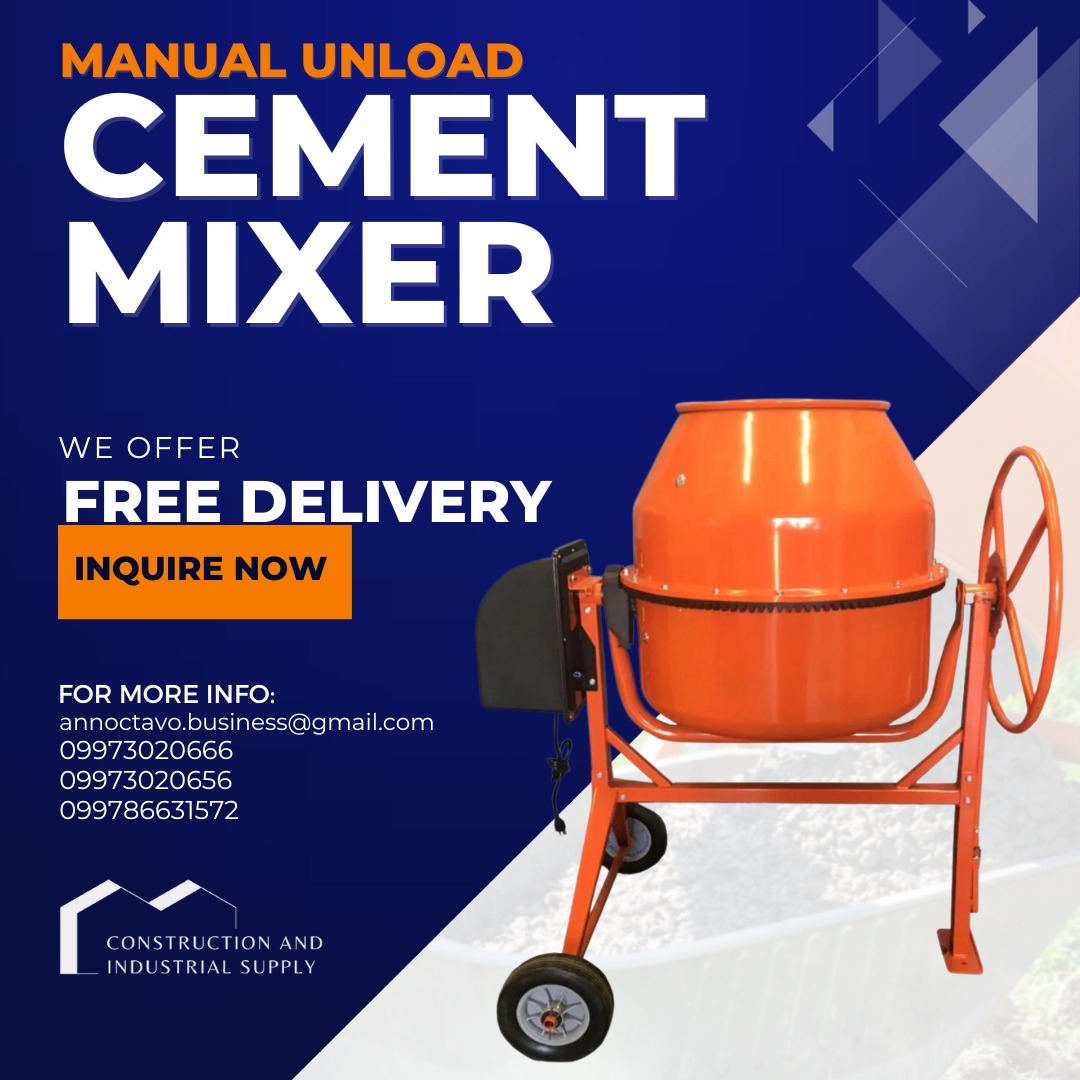 Concrete Mixer Portable Mixer Cement Mixer DIY Mixer Small