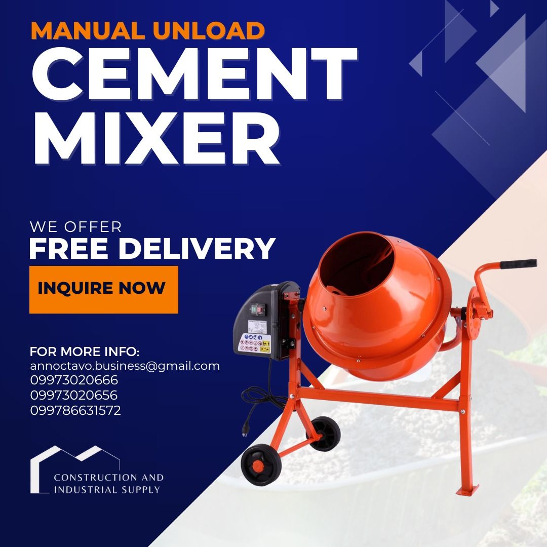 Cement Mixer Mixing Concrete Portable Mixer Cement Mixer Mixer
