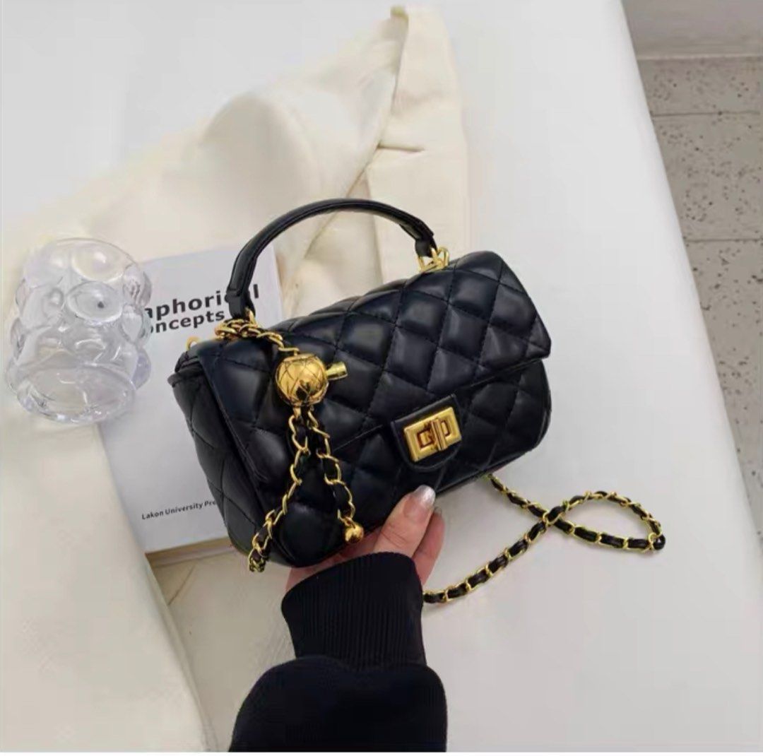 Chanel Boy Cube Gold, Women's Fashion, Bags & Wallets, Cross-body Bags on  Carousell