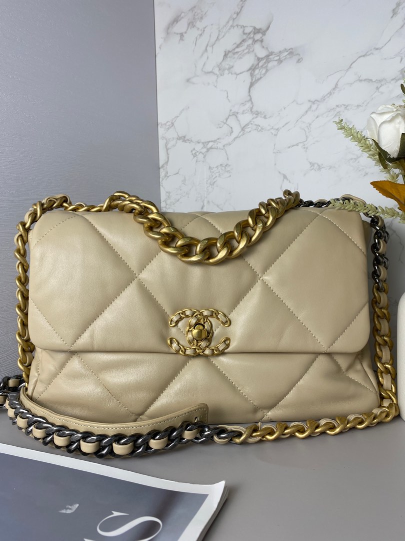 Chanel 19 Medium, Luxury, Bags & Wallets on Carousell