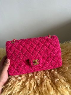 Chanel Large Fantasy Tweed Quilted Tote