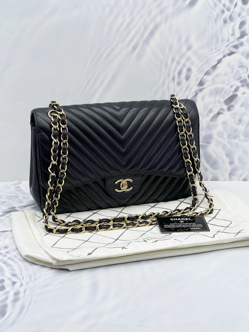 Chanel new arrivals chevron lambskin