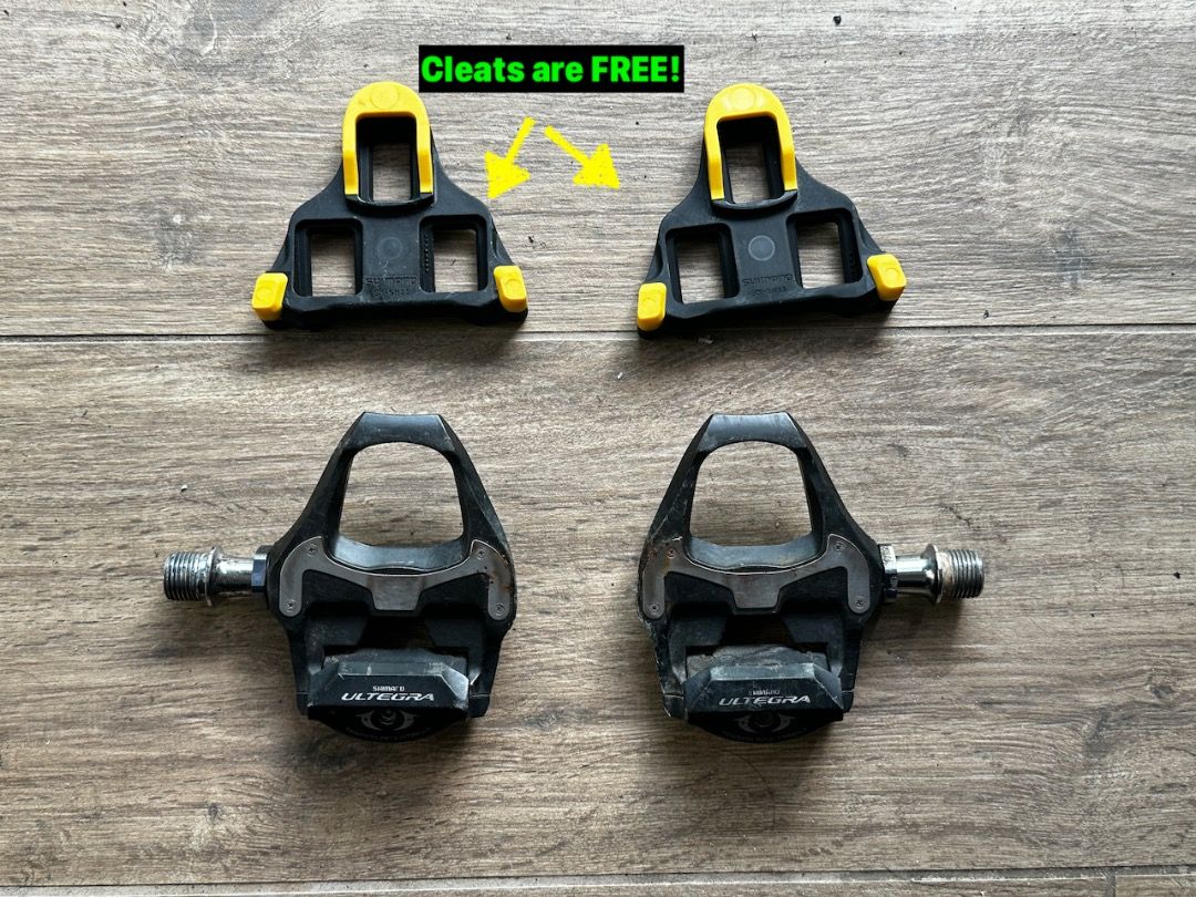 Cheap Shimano Ultegra Pedals PD 6800 for your next bike project