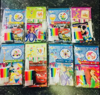 Drawing Supplies,Kids Paint with Dinosaur,Crayons for Kids Ages  4-8-12,Colored Pencils for Kids Ages 4-8-12,Oil Pastels for Kids,Washable  Markers for