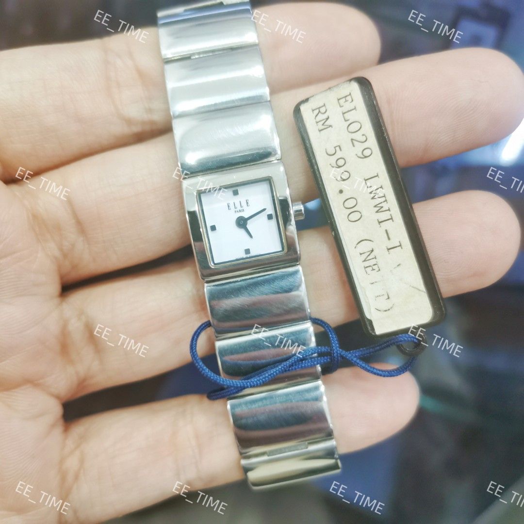 CLEARANCE ELLE Square Watch Small Size Women s Fashion Watches