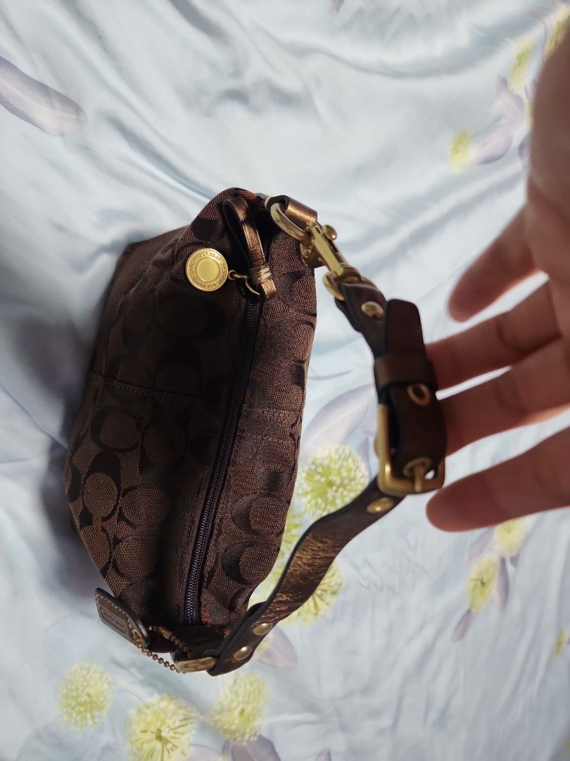 Coach signature hand carry