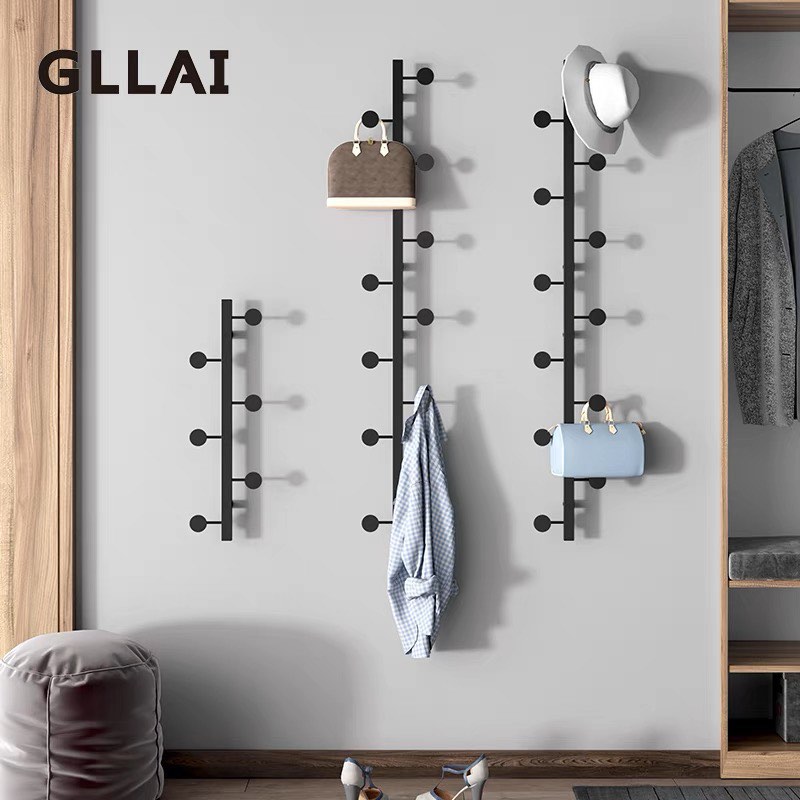 Wall mounted coat outlet and shoe rack