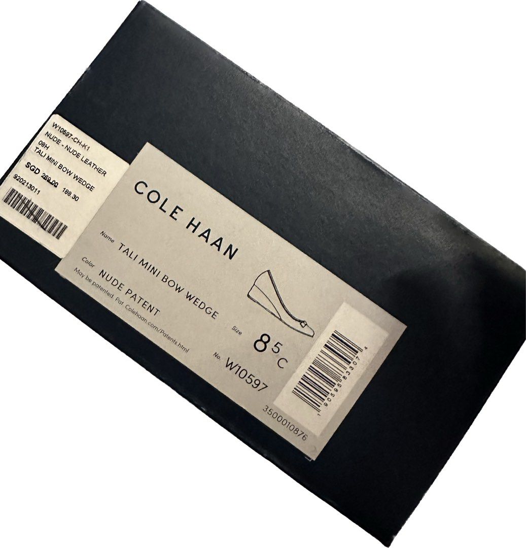 COLE HAAN TALI MINI BOW WEDGE Women s Fashion Footwear Wedges