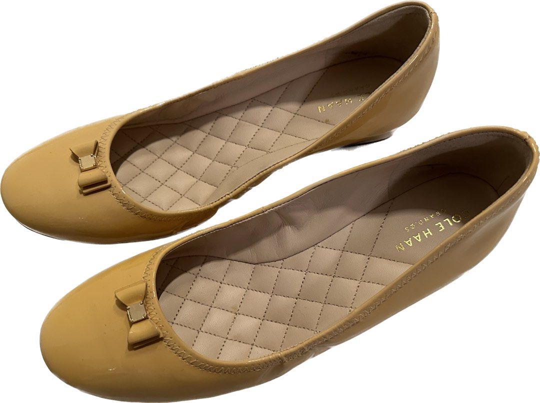 COLE HAAN TALI MINI BOW WEDGE
