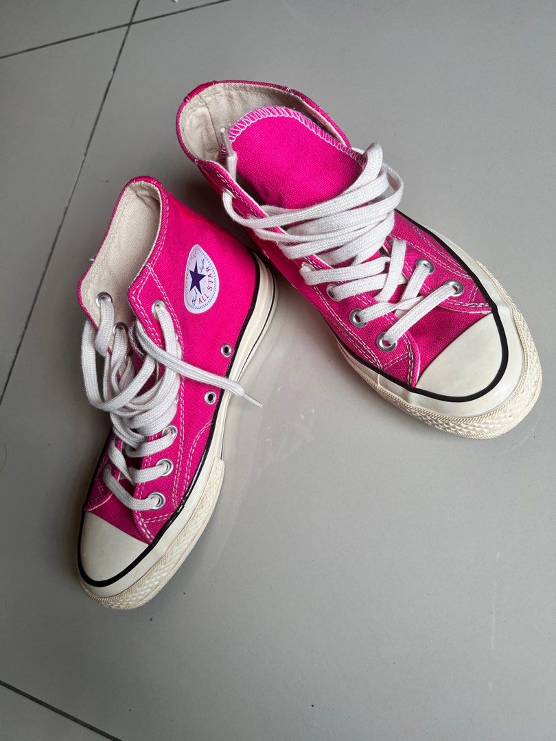 Converse High Tops in Hot Pink Women s Fashion Footwear
