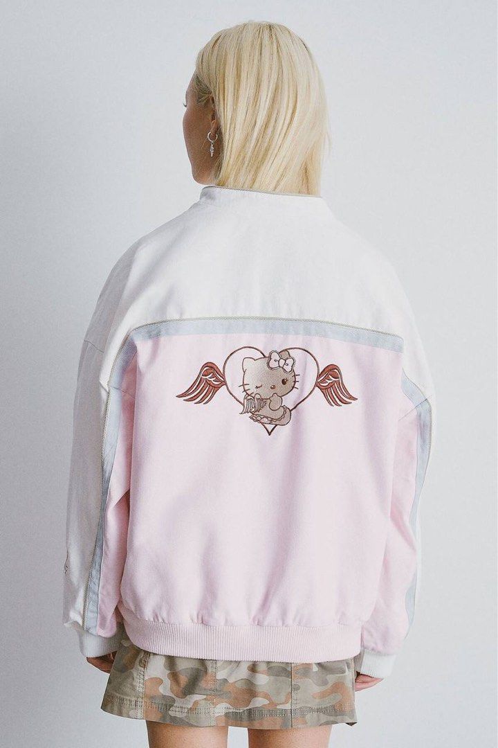 Cotton On Lcn San Hello Kitty Moto Jacket