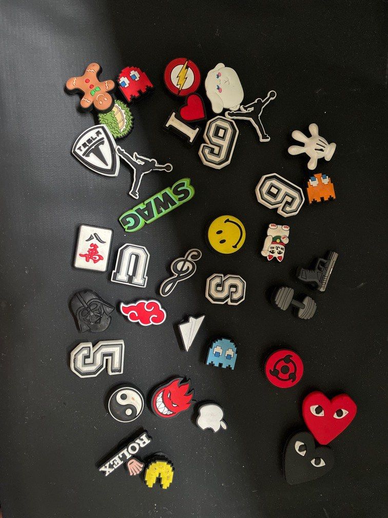 Crocs Jibbitz, Men's Fashion, Footwear, Flipflops and Slides on Carousell