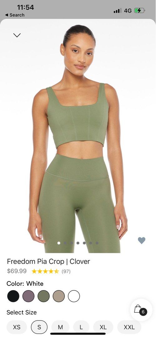 Crop Shop Boutique Freedom Pia Crop, Women's Fashion, Activewear on  Carousell