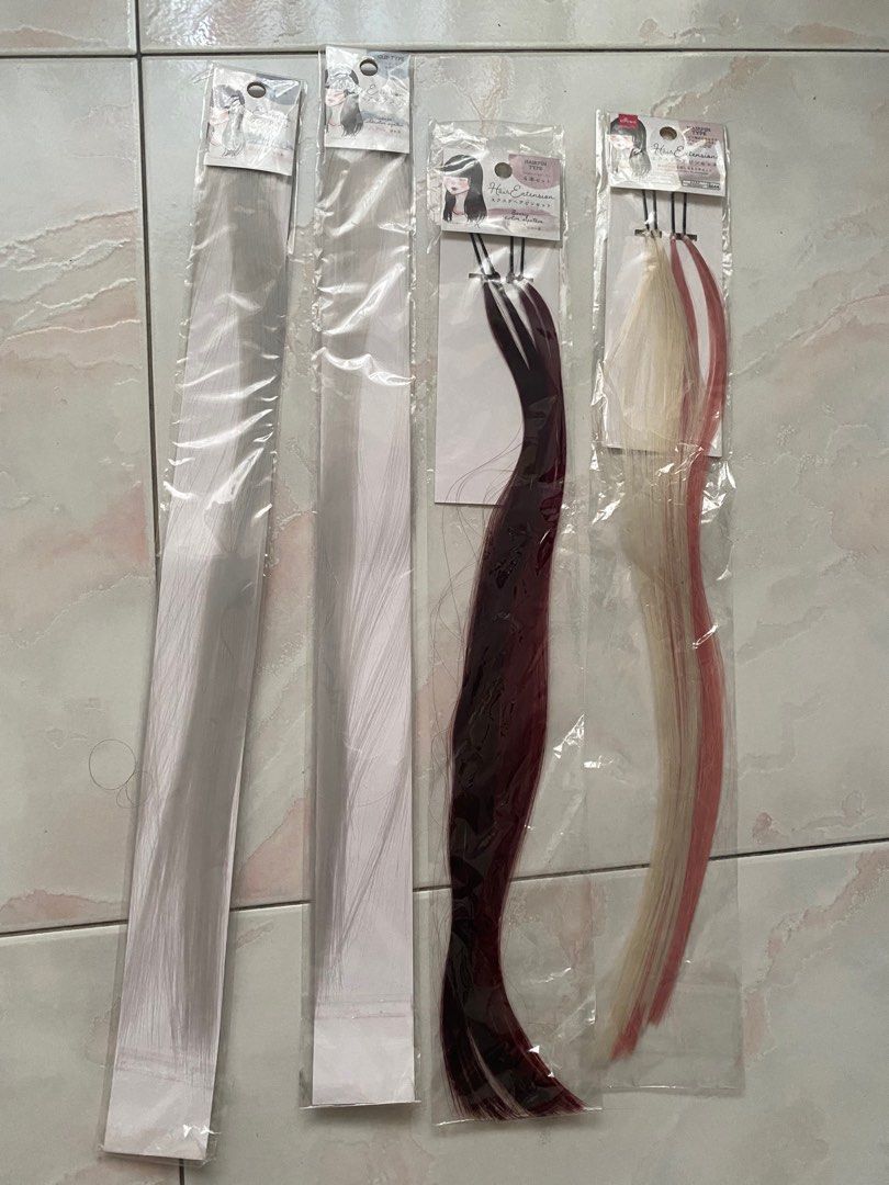 daiso hair extensions, Women's Fashion, Watches & Accessories, Hair