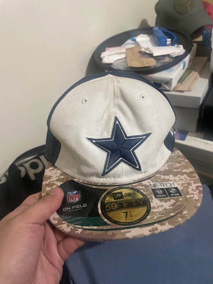 Dallas Cowboys Salute to service new era, Men's Fashion, Watches &  Accessories, Caps & Hats on Carousell