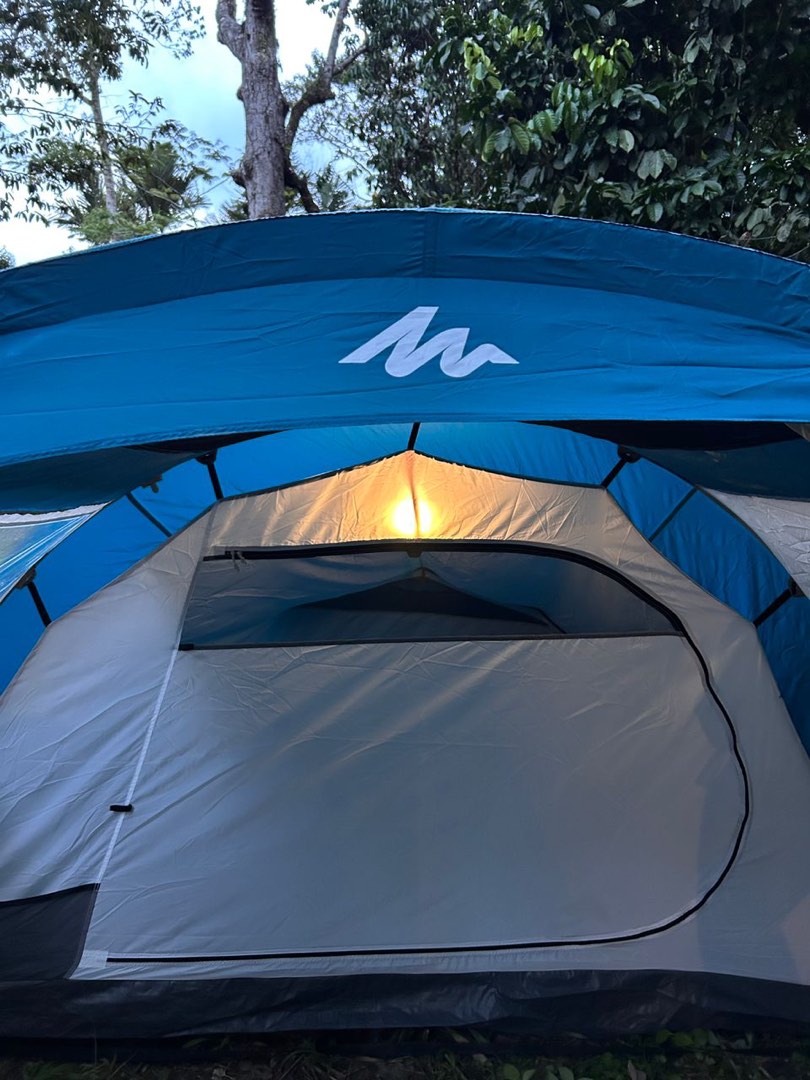 Decathlon 4 Man Tent Sports Equipment Hiking Camping on Carousell