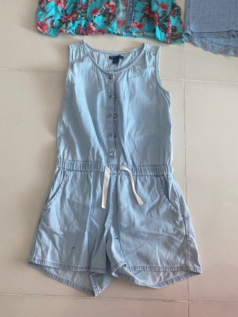 gap denim romper