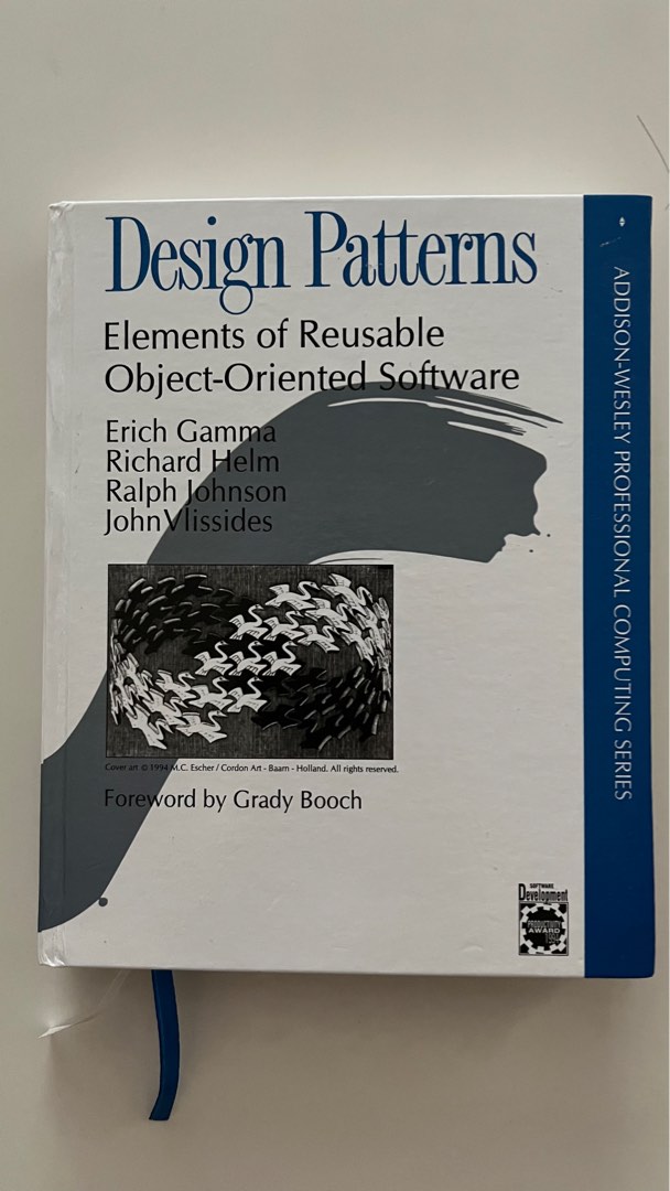 Design Patterns elements of reusable object oriented software, Hobbies