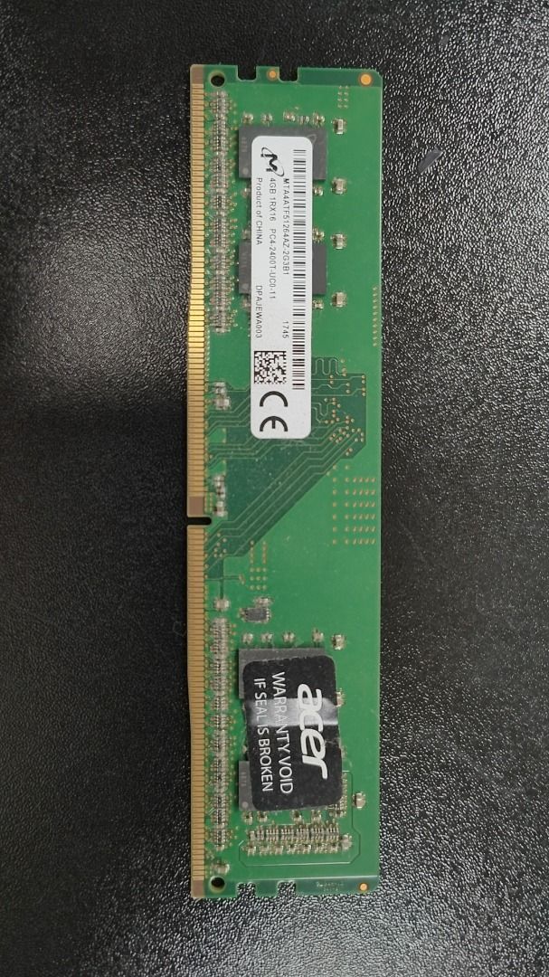 Ram ddr4 4g top