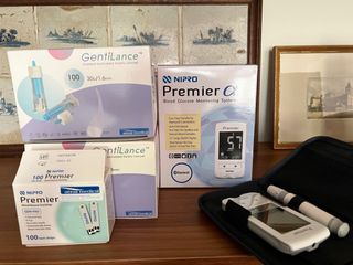 Diabetes blood sugar monitoring system