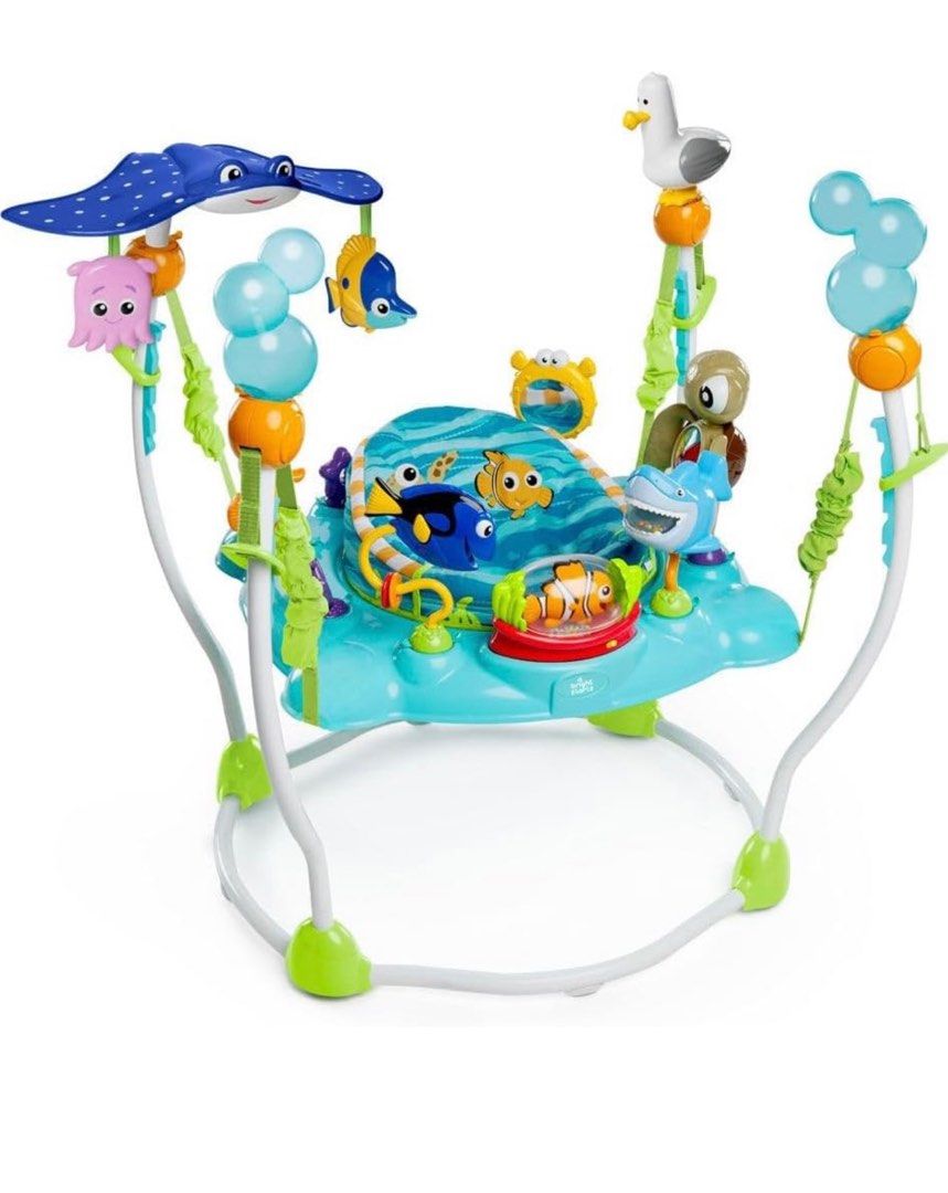 Disney Baby Finding Nemo Jumperoo, Babies & Kids, Infant Playtime on