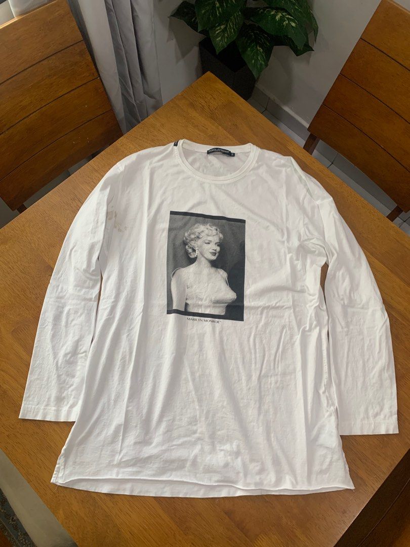T-shirt DOLCE & GABBANA X SKIMS – Manica Lunga Cotone Leopardata – Limited Edition Taglia S