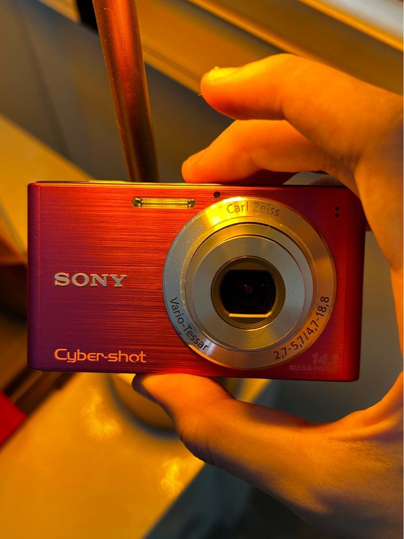 DSS W350 pink Cybershot Digital camera Sony, Photography, Cameras