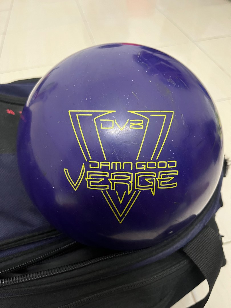 Bowling Ball DV8 damn good verge 11.8lbs (USED), Sports Equipment ...