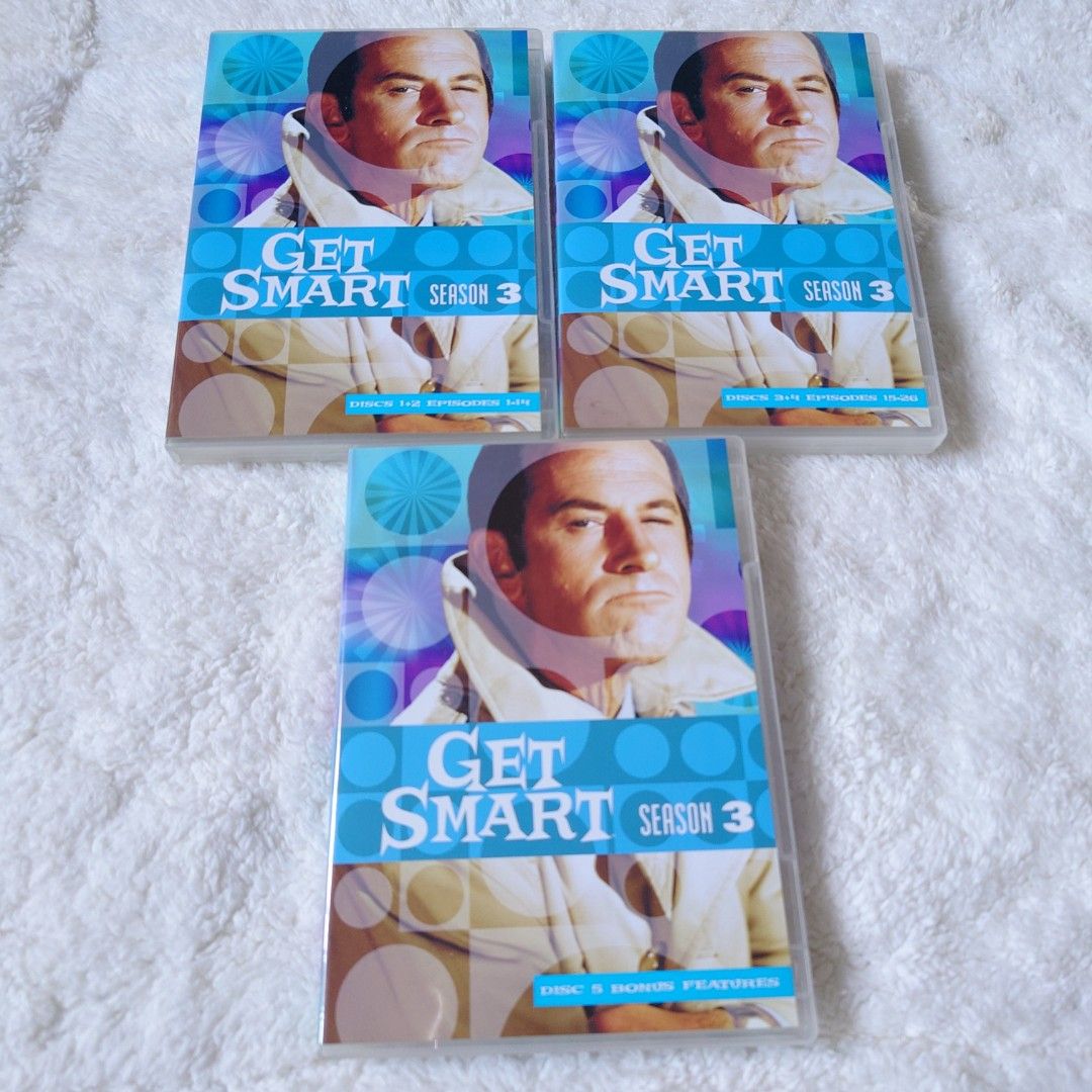 DVD. English series. Get Smart, 1965-1970. Complete Seasons 1 to 5 ...