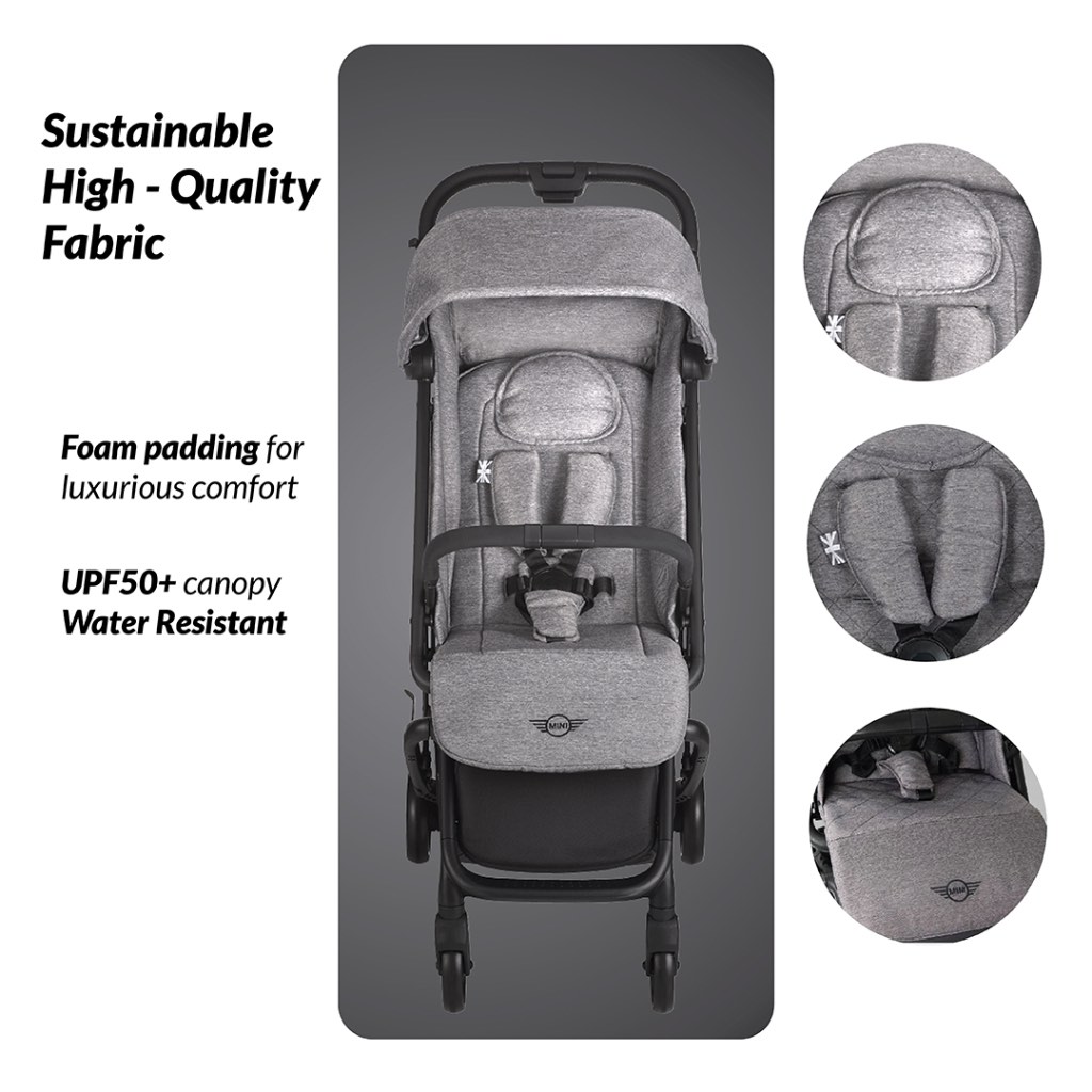 Mini buggy hot sale xs soho grey