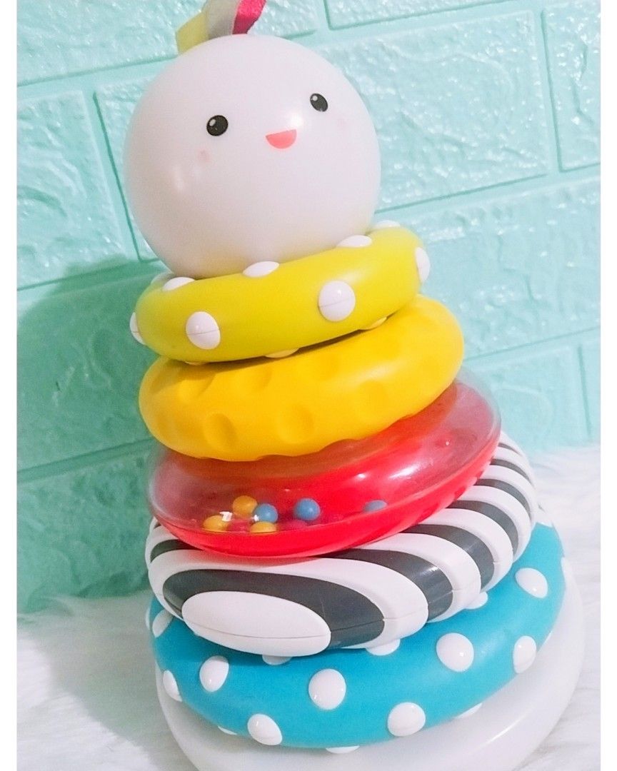 Little senses glowing stacking rings hot sale