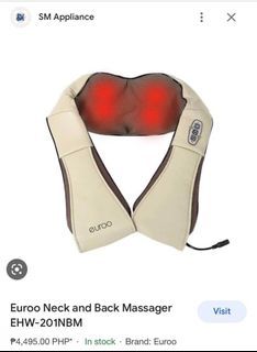 Euroo Neck and Back Massager