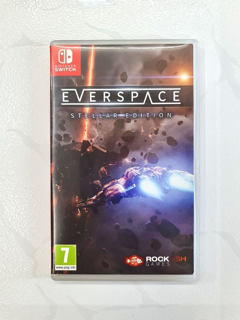 Everspace Stellar Edition *Rare, Used* c/w Reversible Printed Insert