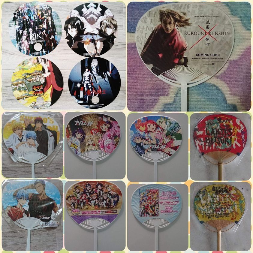Fafner in the Azure Exodus Event Cardboard Japanese Uchiwa Fan