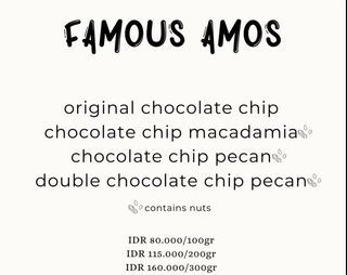 FAMOUS AMOS