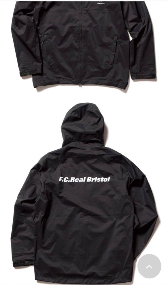 FCRB 19ss rain jacket L 黒 bristol-