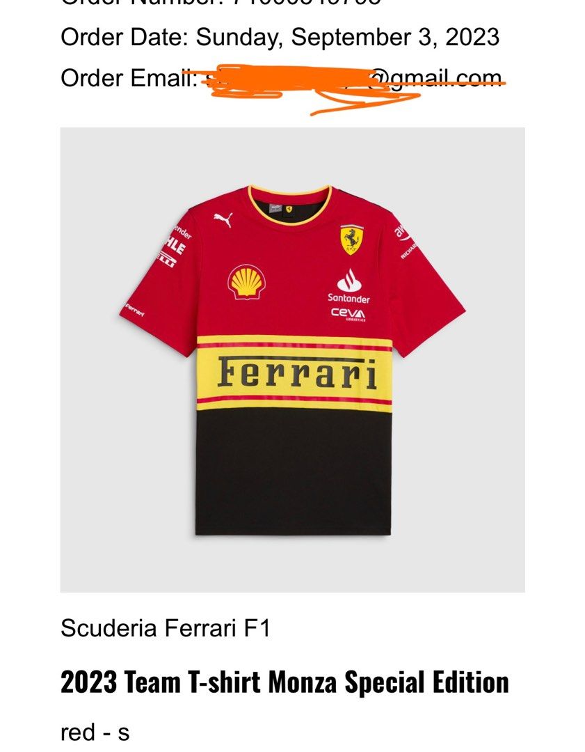 Scuderia Ferrari Puma Monza Special Edition Team T-Shirt