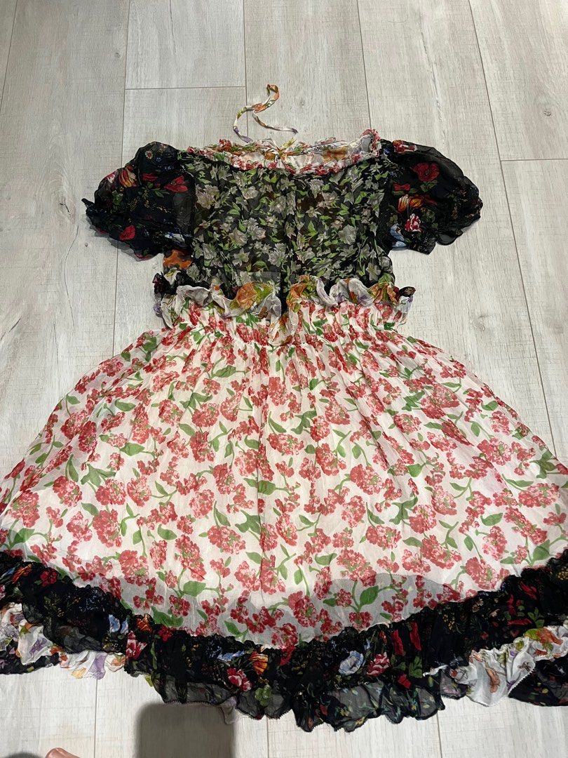 FLORAL CHIFFON DRESS Women s Fashion Dresses Sets Dresses