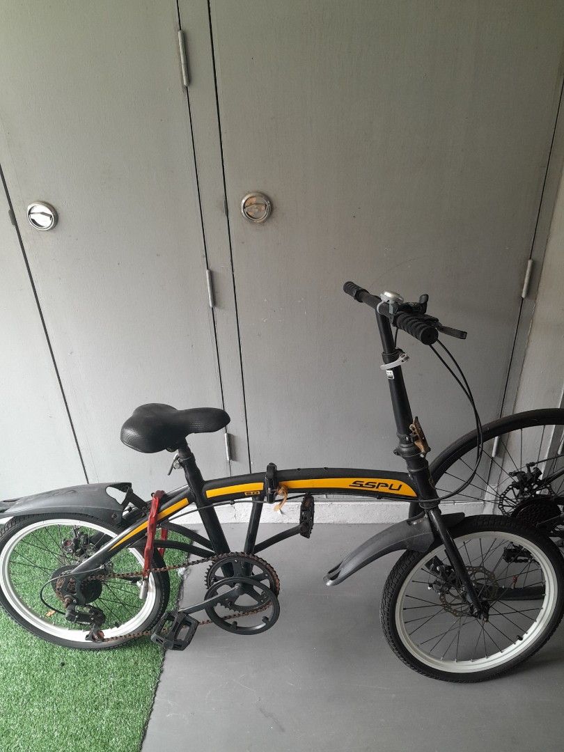 Raster swift outlet folding bike