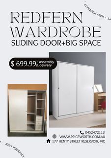 FOR SALE!!! BIG WARDROBE SLIDING DOOR WARDROBE FOR SALE!!!
