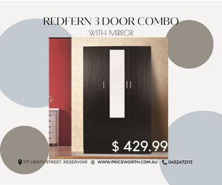 For sale!!! REDFERN 3 DOORS COMBO FOR SALE!!!
