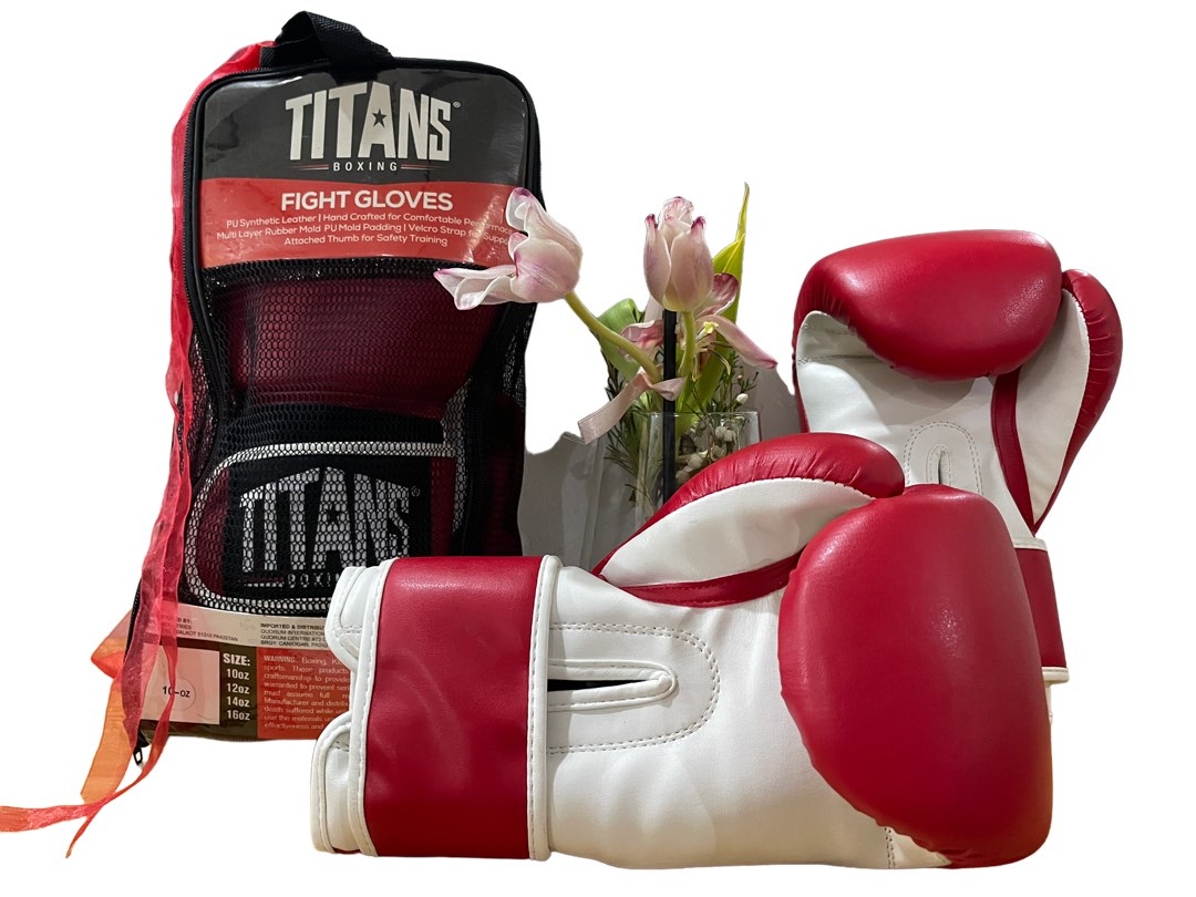 For Sale! Titan Boxing Gloves (10 oz) 1k per pair, Sports Equipment