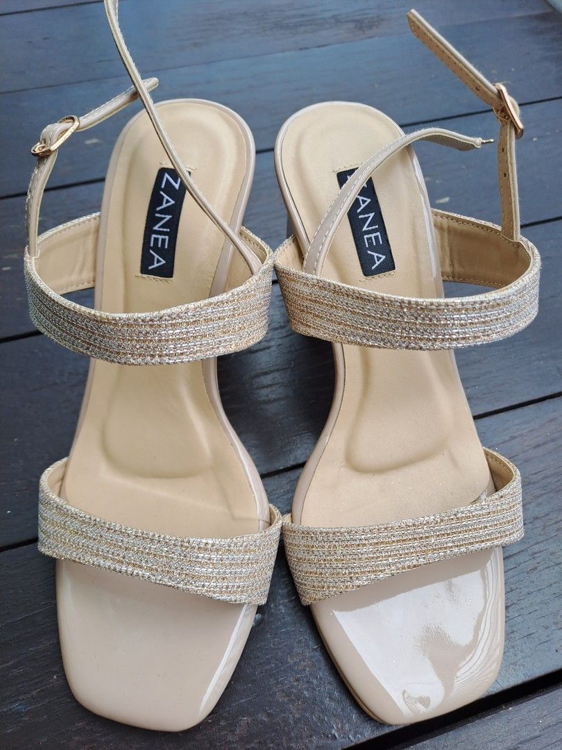 White sales formal sandals